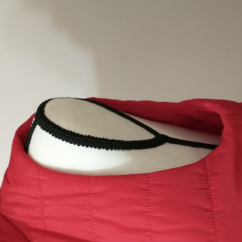 NWOT MICHAEL KORS VEST QUILTED RED - Picture 3 of 7